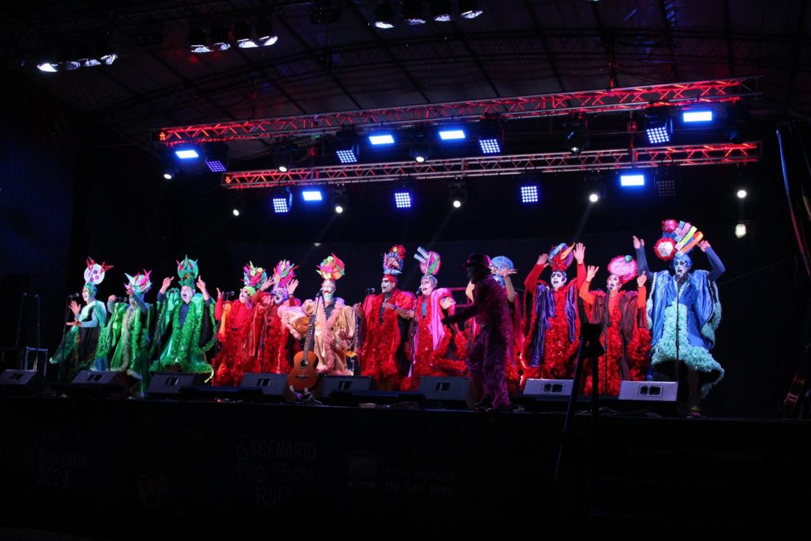 12.02.2024 Inicio con éxito el Concurso Regional Sur de Murgas en la Ex Estación de AFE