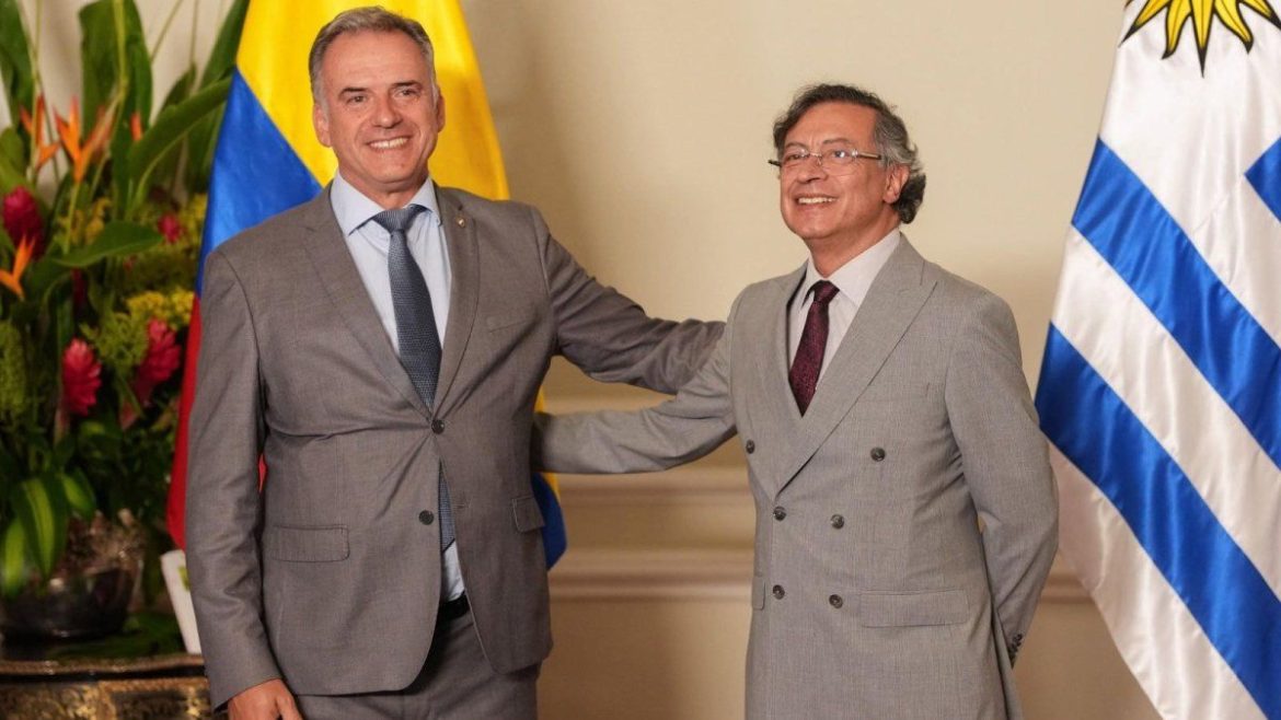 Orsi se reunió con Petro en Colombia y este sábado mantiene encuentros con más presidentes