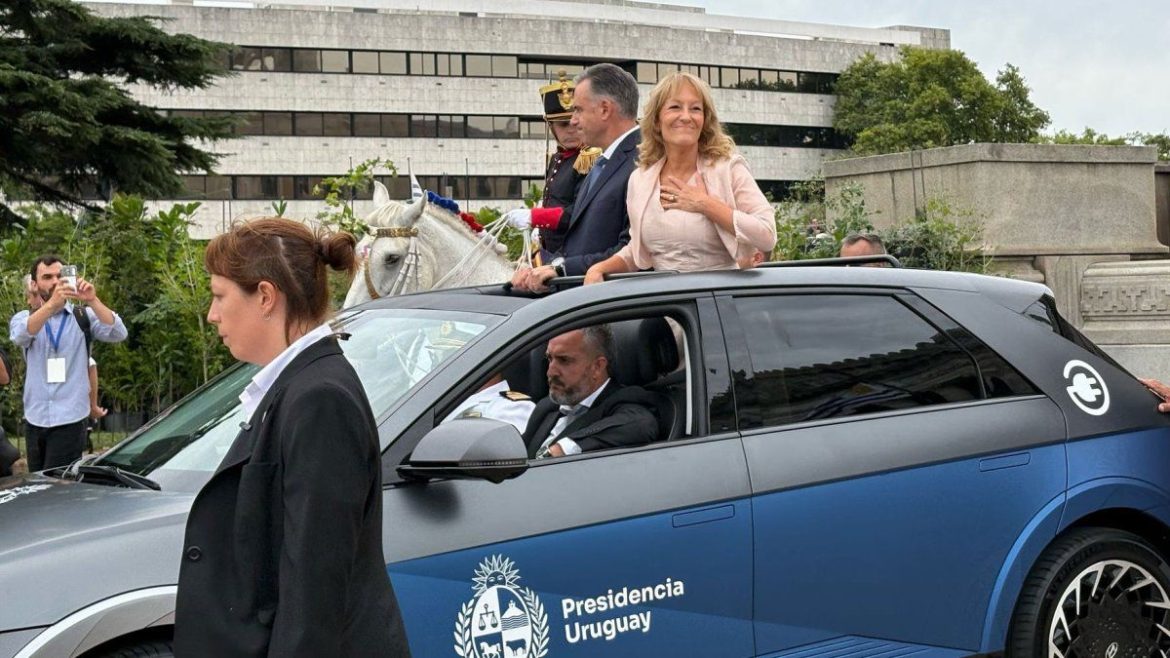 Diputado colorado pidió informes a Presidencia sobre la elección del vehículo que usó Orsi el 1º de marzo