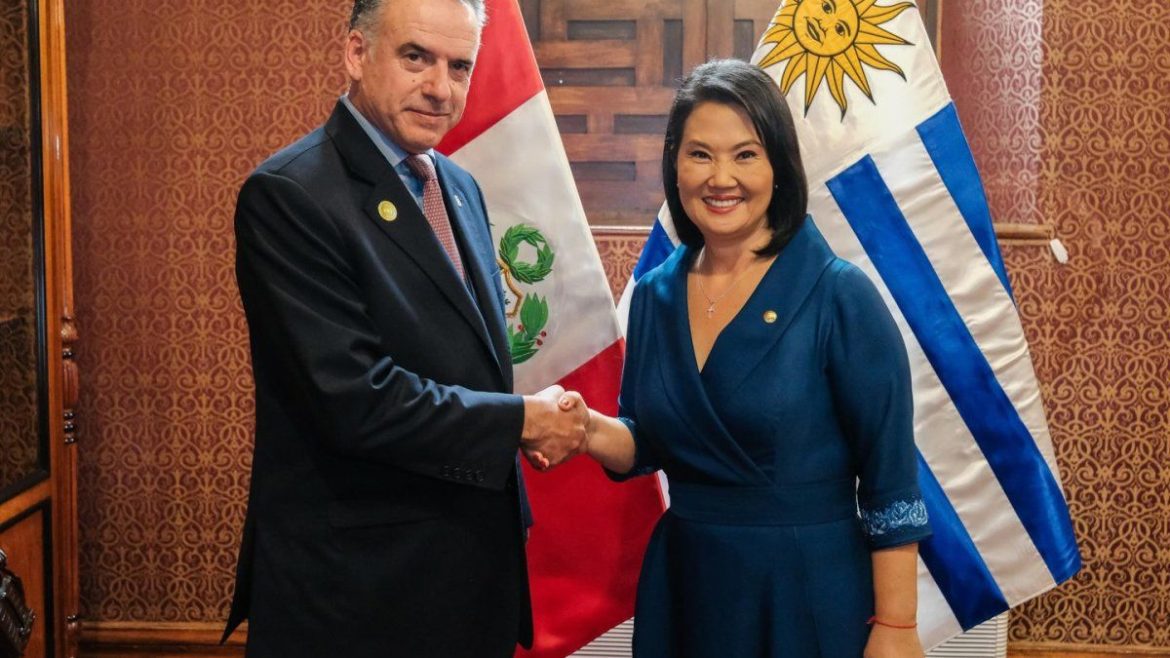 Orsi participó de la asunción de Keiko Fujimori como presidenta de Perú y dialogó con la nueva mandataria